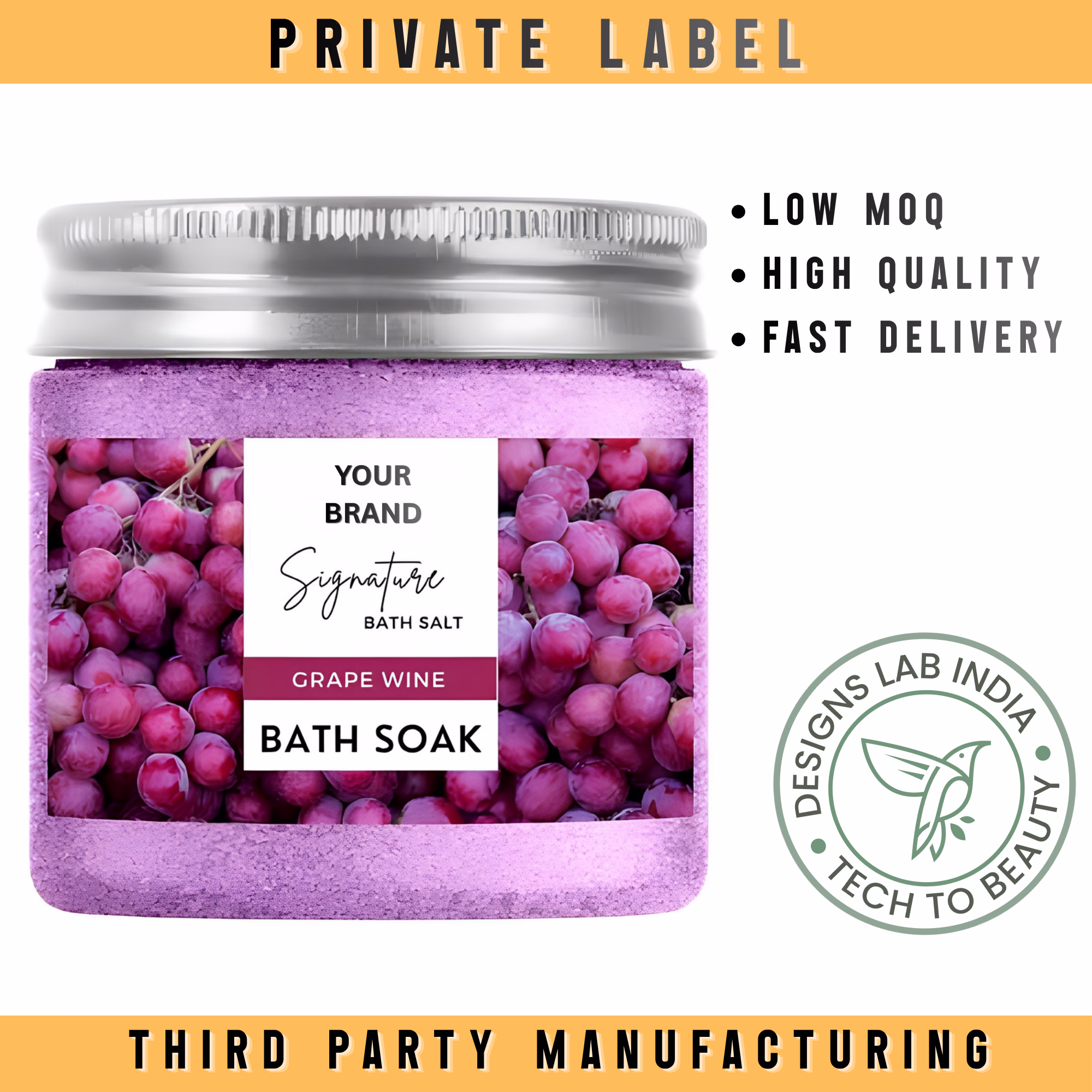 Grape Wine Bath Salt